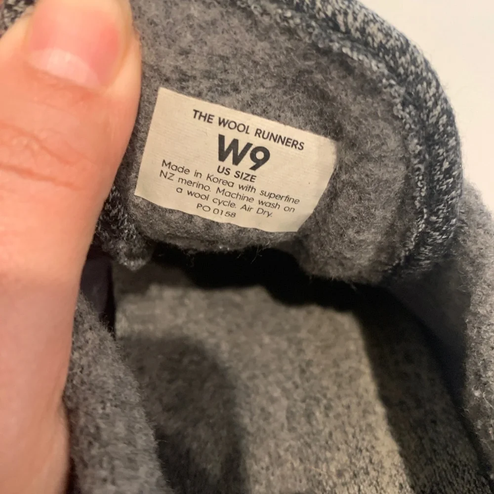 Allbirds Women’s Wool Runner Natural Gray With Light Gray Sole Size 9 - Picture 4 of 4